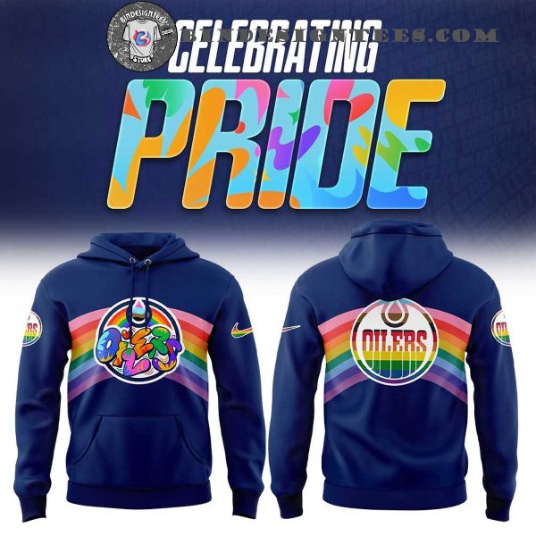 Edmonton Oilers Celebrating Pride 2025 For Fans Hoodie