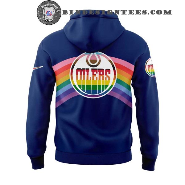 Edmonton Oilers Celebrating Pride 2025 For Fans Hoodie
