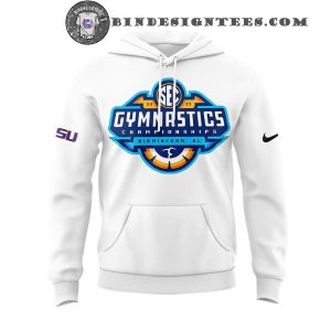 LSU Tigers SEC 2025 Gymnastics Championships Birmincham. Al Hoodie Longpants Cap