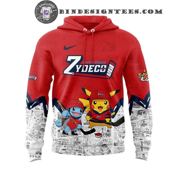Baton Rouge Zydeco x Pokemon For Fans 2025 Special New Hoodie Longpants Cap