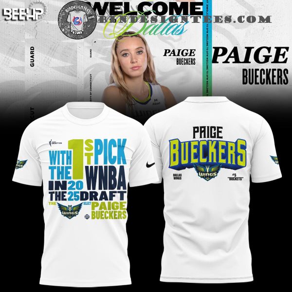 Dallas Wings Paige Bueckers 2025 WNBA Hoodie