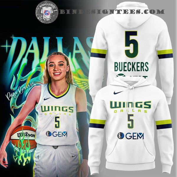 Dallas Wings x Paige Bueckers 2025 For Fans Custom Hoodie Longpants Cap