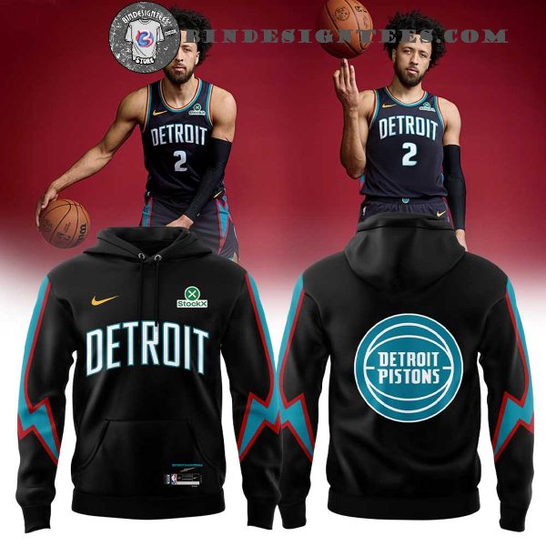 Detroit Pistons City Edition 2025-2026 Limited Edition Hoodie Longpants Cap