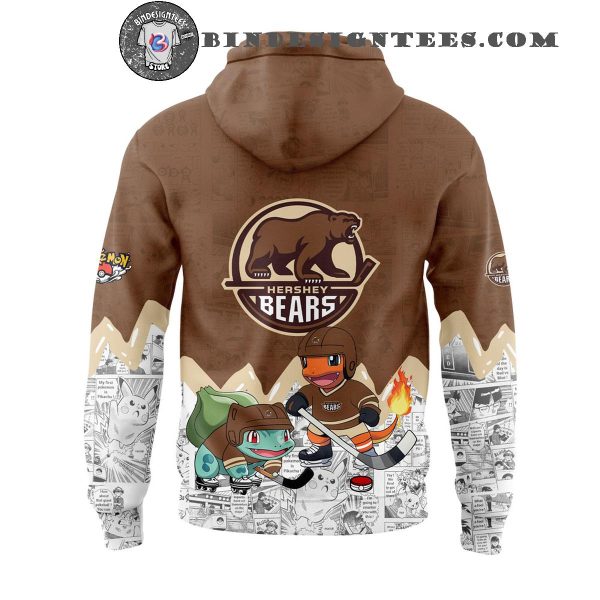 Hershey Bears x Pokemon Go 2025 For Fans Hoodie Longpants Cap