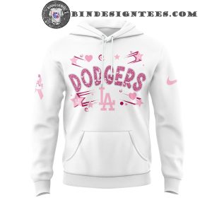 Los Angeles Dodgers Cancer Awareness Month For Fans 2025 Hoodie Longpants Cap