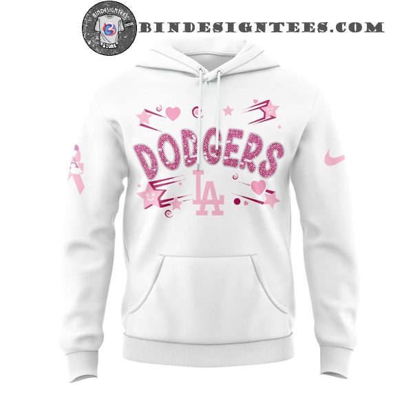 Los Angeles Dodgers Cancer Awareness Month For Fans 2025 Hoodie Longpants Cap