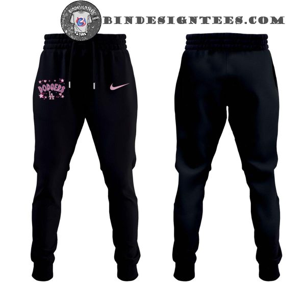 Los Angeles Dodgers Cancer Awareness Month For Fans 2025 Hoodie Longpants Cap