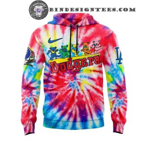 Los Angeles Dodgers x Grateful Dead 2025 Special New Hoodie