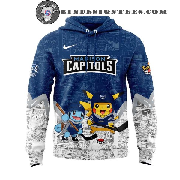 Madison Capitols x Pokemon For Fans 2025 Special New Hoodie Longpants Cap