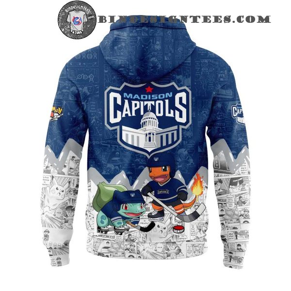 Madison Capitols x Pokemon For Fans 2025 Special New Hoodie Longpants Cap