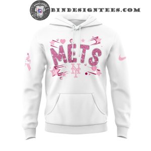 New York Mets Cancer Awareness Month For Fans 2025 Hoodie Longpants Cap