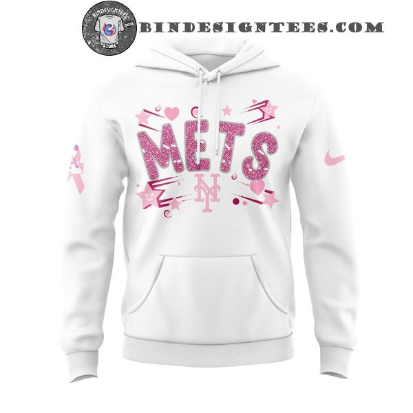 New York Mets Cancer Awareness Month For Fans 2025 Hoodie Longpants Cap