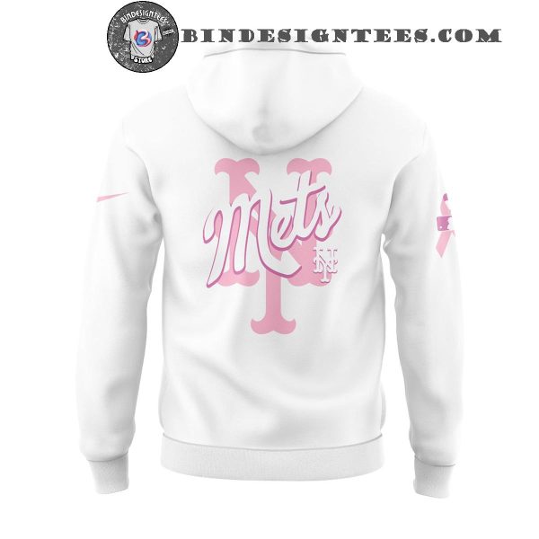 New York Mets Cancer Awareness Month For Fans 2025 Hoodie Longpants Cap