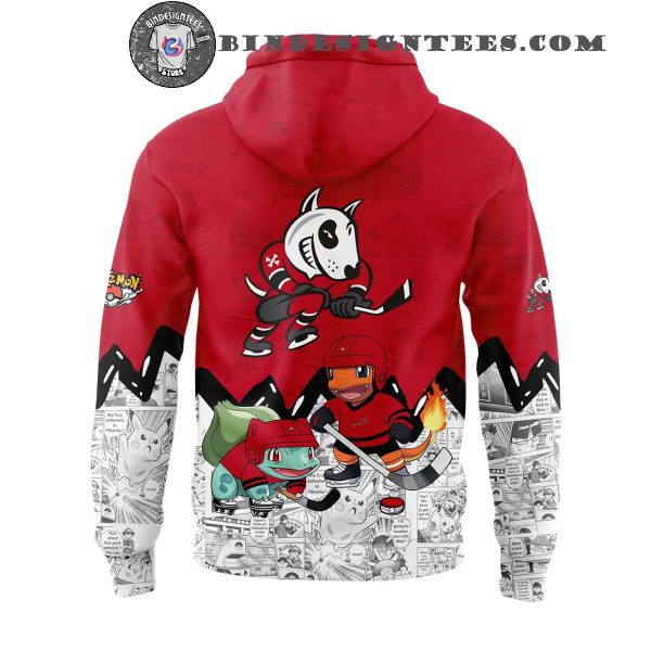 Niagara IceDogs x Pokemon For Fans 2025 Special New Hoodie Longpants Cap