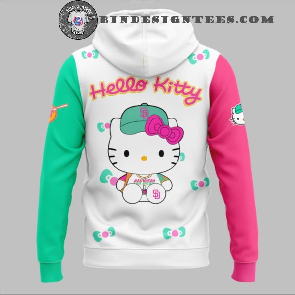 San Diego Padres x Theme Game Hello Kitty Night 2025 Hoodie Longpants Cap