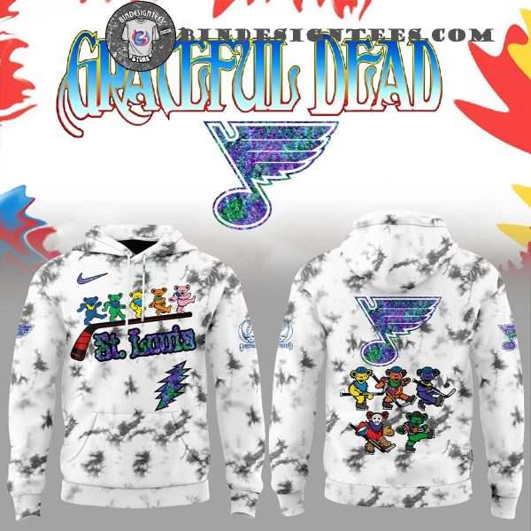 St. Louis Blues x Grateful Dead Night Special New Hoodie