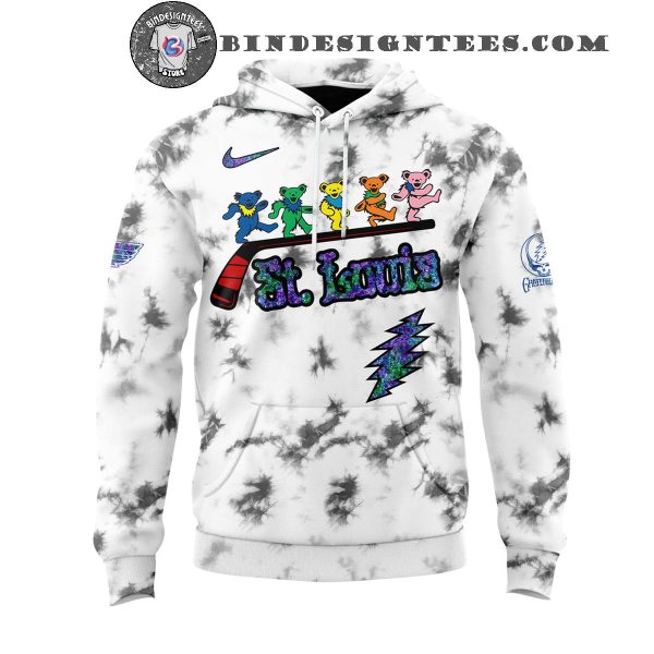 St. Louis Blues x Grateful Dead Night Special New Hoodie