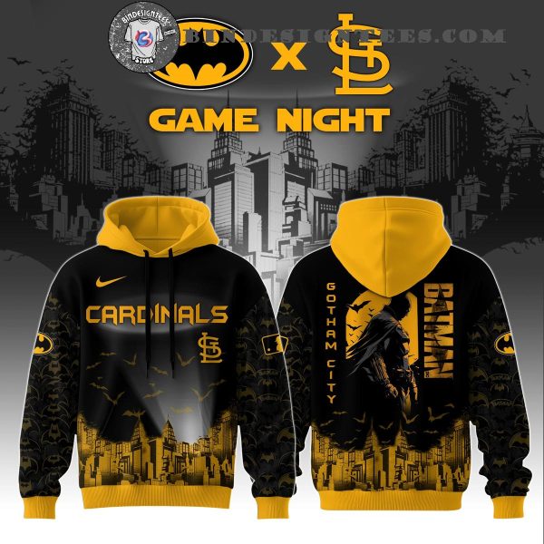 St.Louis Cardinals x DC Batman Game Night Special New Hoodie Longpants Cap