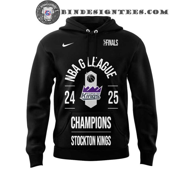 Stockton Kings NBA 2024-25 G League Champions Hoodie