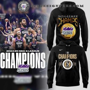 Stockton Kings NBA G League Champions 2025 Hoodie Longpants Cap