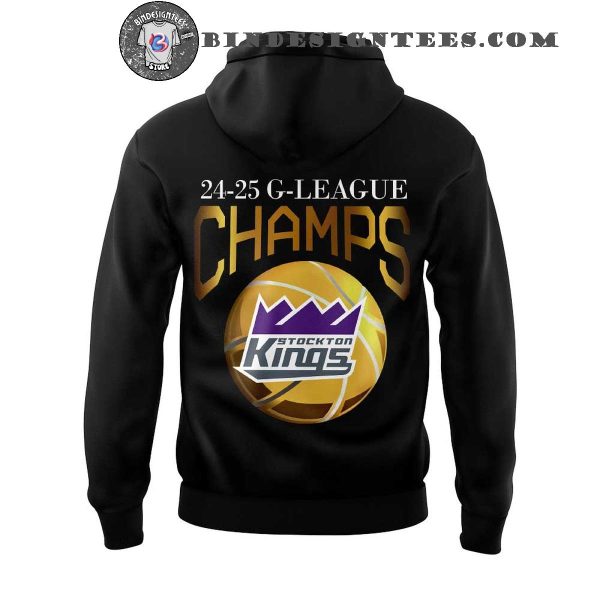 Stockton Kings NBA G League Champions 2025 Hoodie Longpants Cap