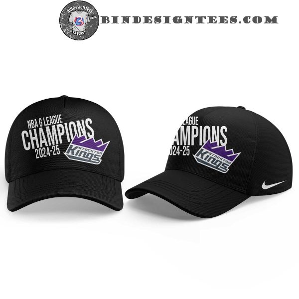 Stockton Kings NBA G League Champions 2025 Hoodie Longpants Cap