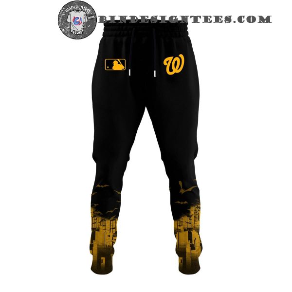 Washington Nationals x DC Batman Game Night Special New Hoodie Longpants Cap