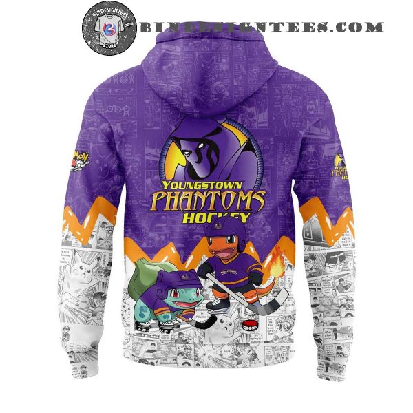 Youngstown Phantoms x Pokemon For Fans 2025 Special New Hoodie Longpants Cap
